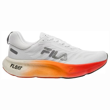Tênis Fila Float Maxxi 2 Unissex Branco Laranja Vermelho