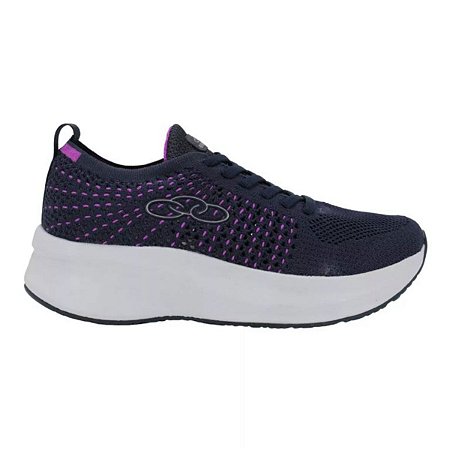 Tênis Olympikus Vest Feminino Azul Marinho Roxo