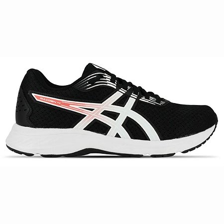 Tênis Asics Raiden 4 Unissex Preto Vermelho Branco