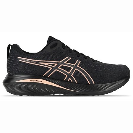 Tênis Asics Gel Excite 10 Feminino Preto Rosa