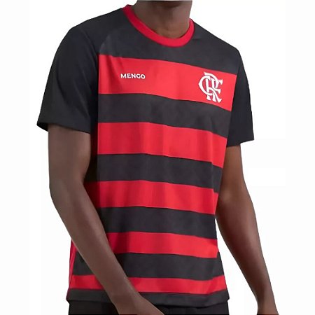 Camisa Flamengo Principia Preto Vermelho Oficial Licenciada