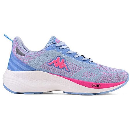 Tênis Kappa Pulse Feminino Azul Rosa