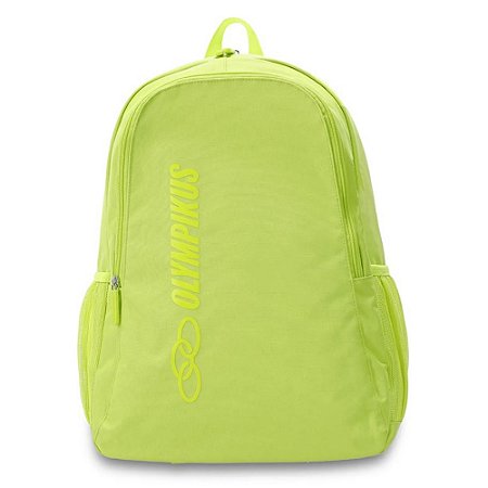 Mochila Olympikus Essential Unissex Verde Limão Versátil