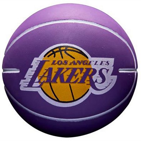 Mini Bola de Basquete Wilson NBA Dribbler Los Angeles Lakers