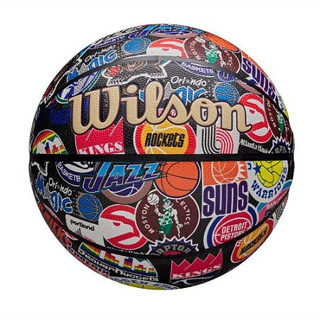 Bola de Basquete Wilson NBA All Team Retro Tamanho 7