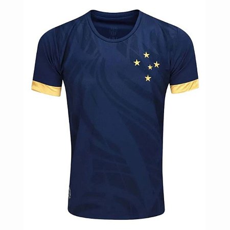 Camisa Cruzeiro Classic Azul Marinho Oficial Licenciada