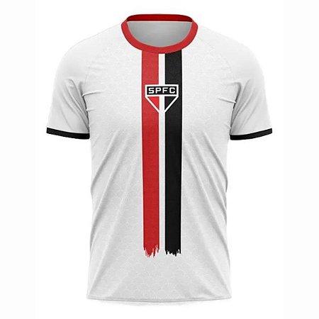 Camisa São Paulo Radix Unissex Branca Oficial Licenciada