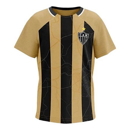 Camisa Atlético Mineiro Euforia Infantil Preto