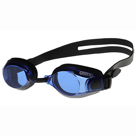Óculos de Natação Arena Zoom X-FIT Preto Azul Unissex