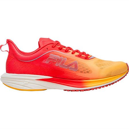 Tênis Fila KR6 Frame Unissex Vermelho Amarelo Performance