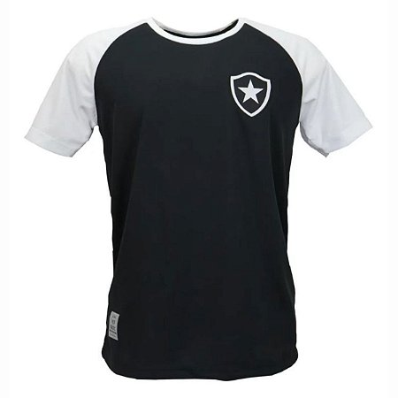 Camisa Botafogo Basic Símbolo Masculina Preto Branco