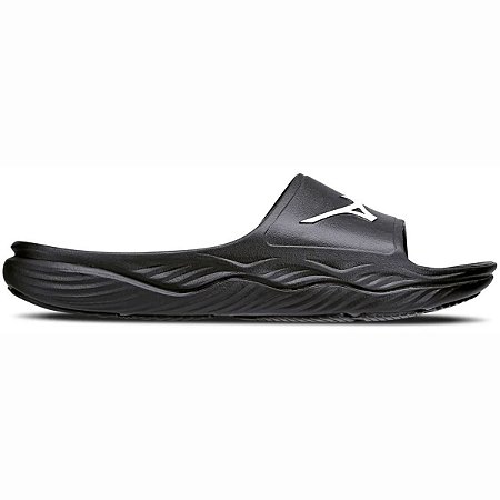 Chinelo Mizuno Slide Enerzy Preto Unissex Conforto Dia a Dia