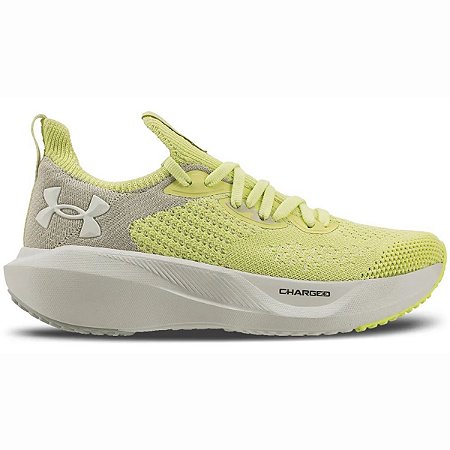 Tênis Under Armour Charged Slight 3 Feminino Verde Limão