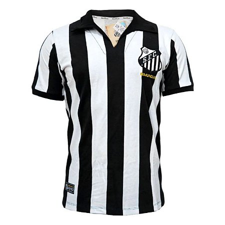 Camisa Santos Retrô 1963 Bi Mundial Oficial Licenciada