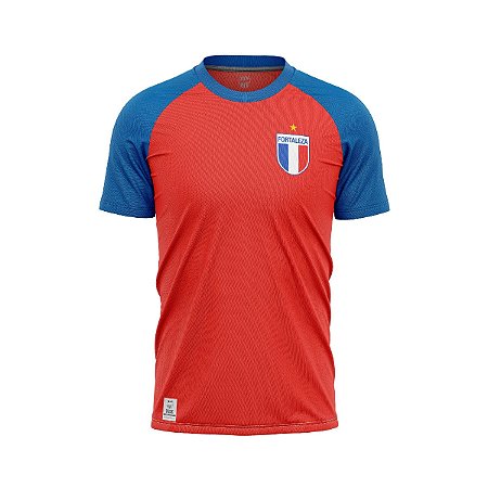 Camiseta Fortaleza Basic Vermelho Unissex Oficial Licenciada