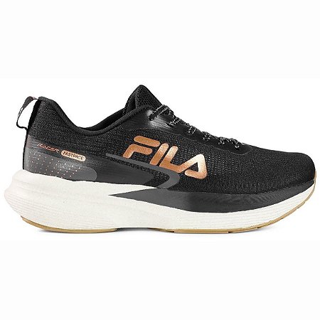 Tênis Fila Racer Fastpace Feminino Preto Cinza Corrida