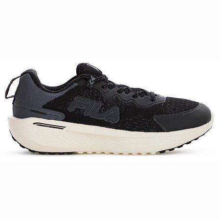 Tênis Fila Duality 2 Masculino Preto Grafite Corrida Treinos