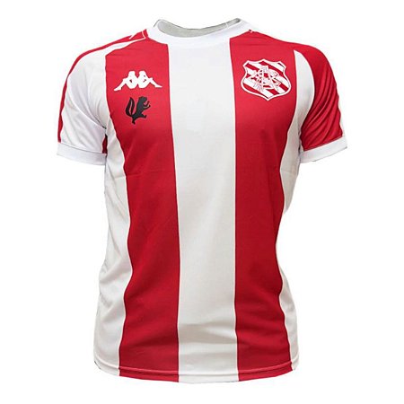 Camiseta Bangu Branco Vermelho Oficial Licenciada Kappa
