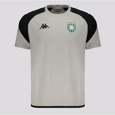 Camiseta Gama Treino Comissão Cinza Oficial Licenciada Kappa