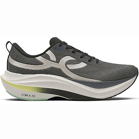 Tênis Olympikus Corre Turbo Cinza Branco Unissex Corrida