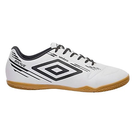 Chuteira Futsal Umbro Brave Original Adulto Unissex Branco