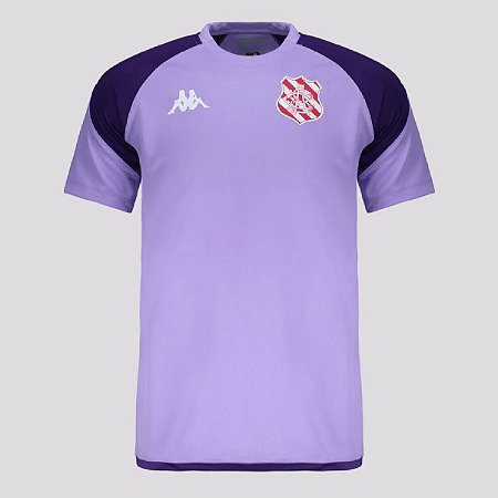 Camiseta Bangu Treino Goleiro Lilás Oficial Licenciada Kappa