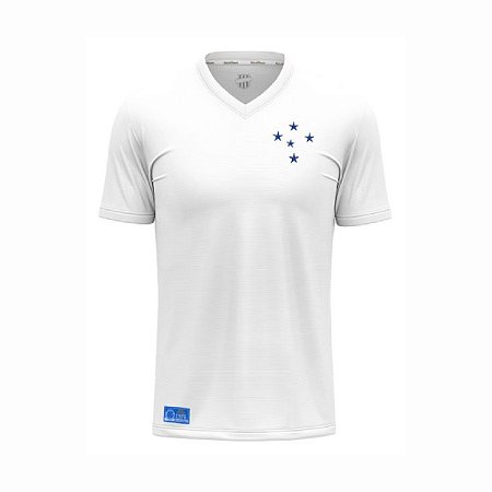 Camisa Cruzeiro 1976 Away Branco Oficial Licenciada