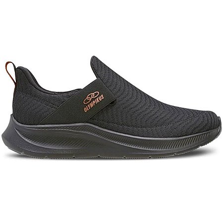 Tênis Flutua Olympikus Casual Unissex Leve Macio Preto