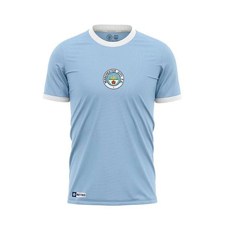 Camiseta Manchester City 1972 N10 Oficial Licenciada Retro