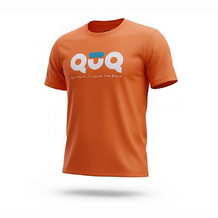 Camiseta Quq 100% Poliamida Corte Slim E Proteção Uv Treinos