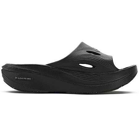 Chinelo Olympikus Pós Corre Unissex Preto Slide