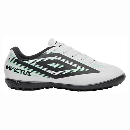 Chuteira Society Umbro Invictus Infantil Branco Preto