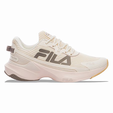 Tênis Fila Recovery Feminino Bege Corrida Treinos