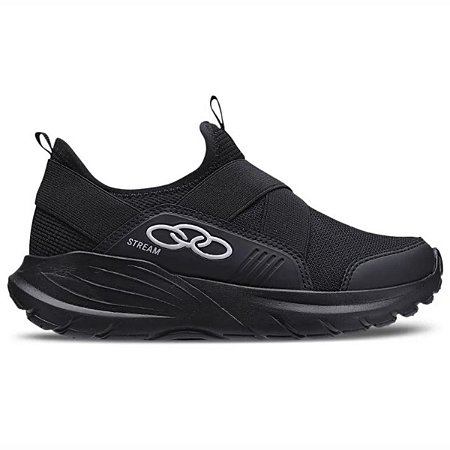 Tênis Olympikus Stream Preto Infantil Confortável