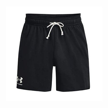 Shorts Under Armour Rival Terry 6in Masculino Preto