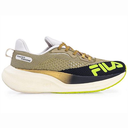 Tênis Fila Racer Speedzone Unissex Dourado Preto Verde
