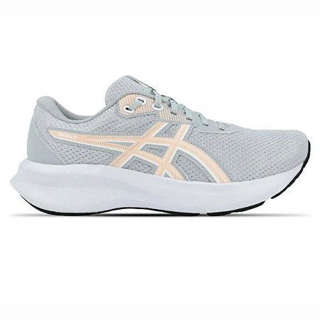 Tênis Asics Raiden 5 Feminino Cinza Branco Corrida