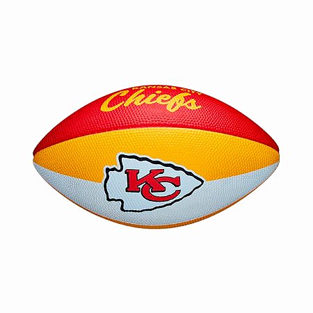 Mini Bola Futebol Americano Wilson NFL Kansas City Chiefs