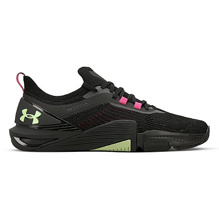 Tênis Under Armour Tribase Cross 2 SE Preto Rosa Unissex