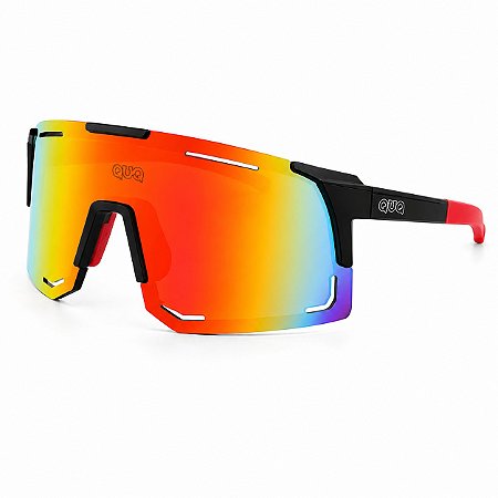 Óculos de Sol Modelo Máscara QUQ Polarizado Espelhado UV400