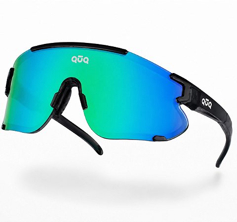 Óculos de Sol Modelo Máscara QUQ Polarizado Espelhado UV400