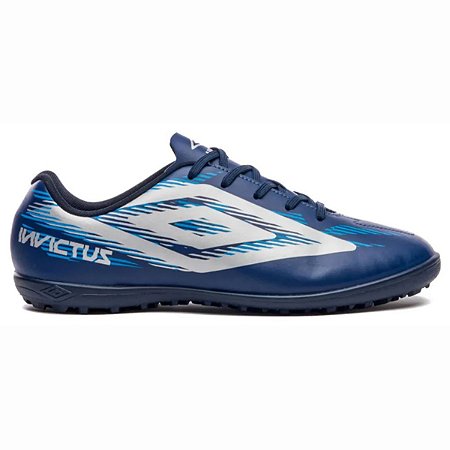Chuteira Society Umbro Invictus Infantil Azul