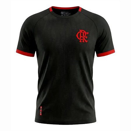 Camiseta Flamengo Third Preto Oficial Licenciada Betel