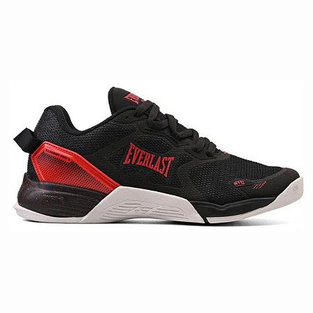 Tênis Everlast Climber Pro 3 Unissex Preto Vermelho Cross