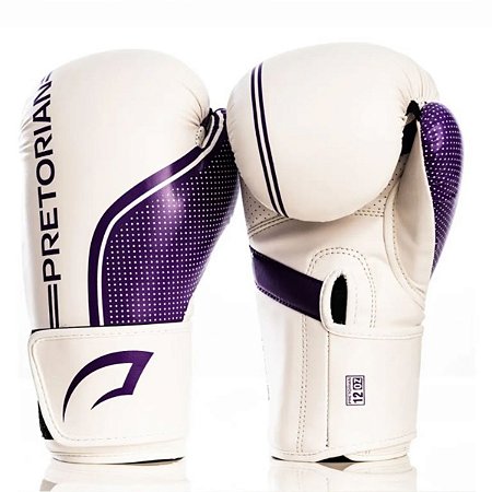 Kit Luva Boxe Pretorian First FX1 Lilas Bucal Bandagem