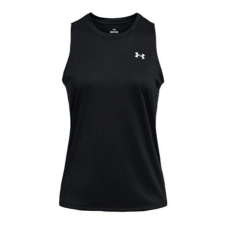 Camiseta Regata Under Armour Tech Tank Solid Feminino Preto