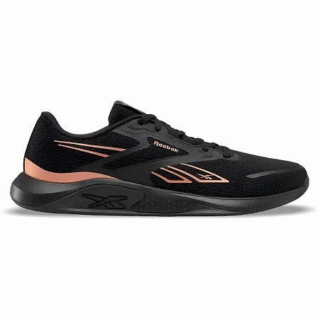 Tênis Reebok NanoFlex TR3 Unissex Preto Dourado Cross