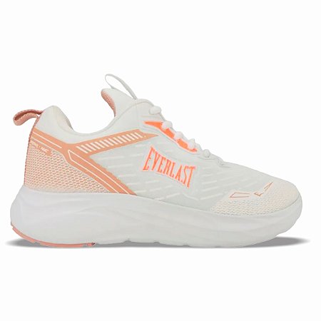 Tênis Everlast Rush Branco Rosa Unissex Treinos