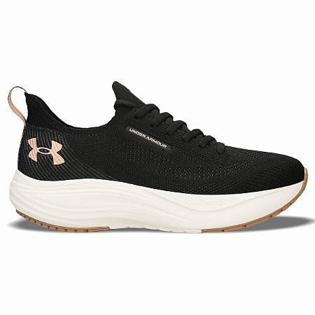 Tênis Under Armour Charged Fleek Preto Branco Unissex