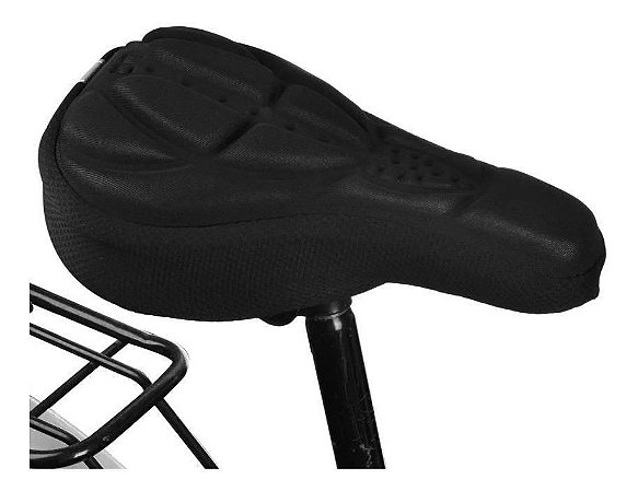 Capa De Banco Almofada Para Bike Em Gel 3d Super Macio